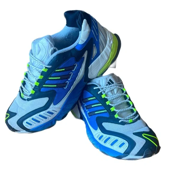 adidas | Shoes | Adidas Consortium Torsion Trdc Blue And White Athletic  Shoes Mens Size 5 | Poshmark